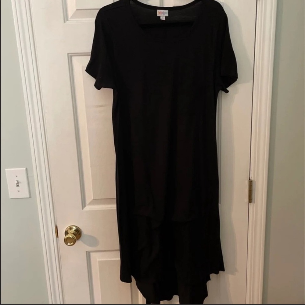Lularoe Black Carly Sz M Black